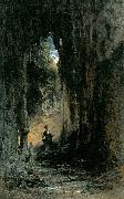 Der Mineraloge in der Grotte Carl Spitzweg